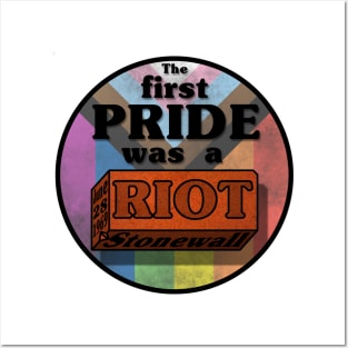 Pride was a riot Posters and Art